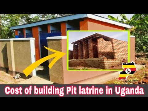 Cost of constructing a pit latrine in Uganda including labor🇺🇬