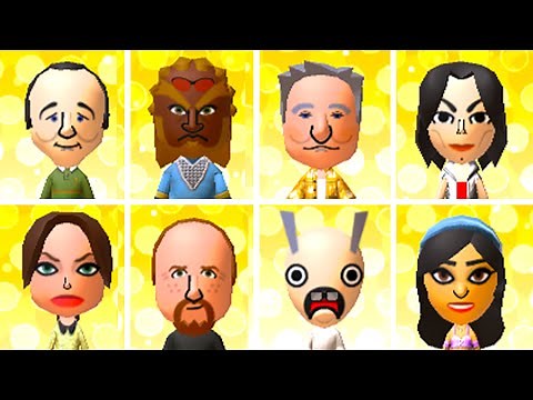 Tons of Tomodachi Life QR Codes! (Collection 2)