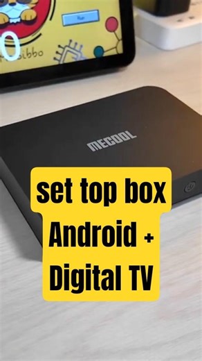 SET TOP BOX ANDROID + DIGITAL TV #mrbibbo