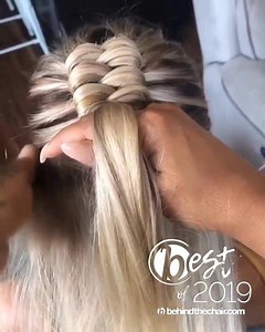 ⭐ BEST OF BTC 2019!! ⭐ SEEN by nearly 1/2 MILLION ➖ SHARED 15K TIMES! ➖ And 1500 visits to her page! THIS #BTCQUICKIE BY @thestylist.jamie WAS HER #btcFIRSTFEATURE EVER!! .. 👊💥💥💥 | BehindTheChair.com
