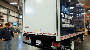 V2 Series: V2-45 Internally Mounted Liftgate for Box Truck Applications