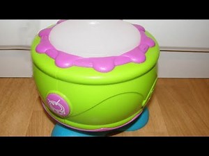 Spinning Drum toy with lights and sounds