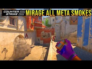 10 MUST KNOW Smokes For Mirage (2026) - CS2 Mirage Smokes Guide & Tutorial (EASY)