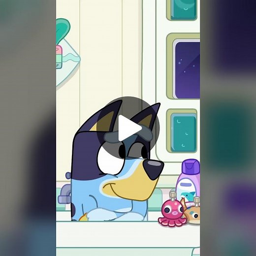 She's a Bluey Heeler! 💙 #blueytok