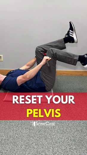 👉 Easy Way to Reset Your Pelvis and Sacroiliac Joints #pelvicfloor #pelvicpain #sijointpain | SpineCare Decompression and Chiropractic Center