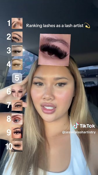 Clearly I’ve never done of these lmao #lashrating #lashranking #lashreview #lashtiktok