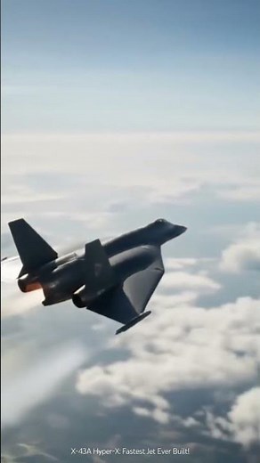 X-43A Hyper-X: Fastest Jet Ever Built!#X43A #FastestJet