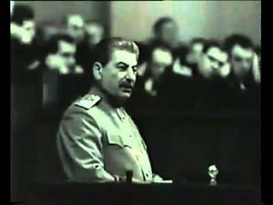 Discurso de Stalin no final da 2ª Guerra Mundial