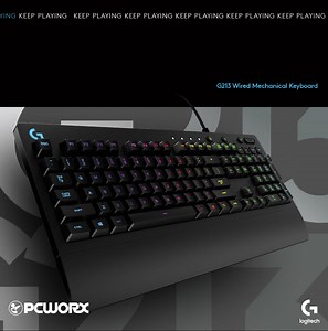 Gaming-Grade Performance ⚙️ The G213 Wired Gaming Keyboard features...