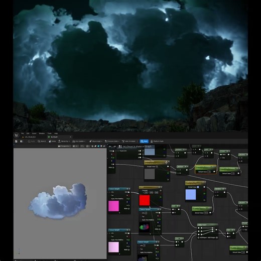 Randomized Lightning VFX in Unreal Engine - Breakdown