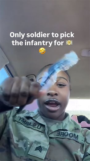 The Salty Soldier | Who let her choose infantry and pinned her stripes?! 🤦‍♂️ #army #beallyoucanbe #saltysoldier #infantry #infantrylife the | Instagram