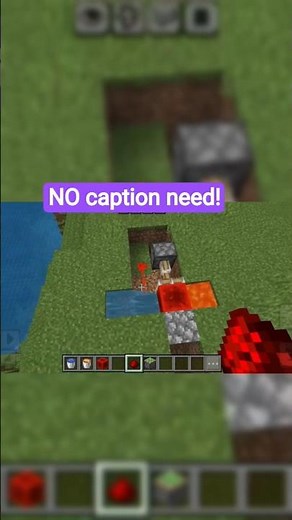 automatic stone farm in Minecraft