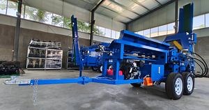 [Hot Item] 30 Ton Large Firewood Processor Wood Splitting Machines