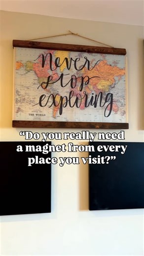 Jess | Europe Travel with Kids on Instagram: "Our travels, one magnet at a time! When our family moved to Europe in 2020, we wanted to collect something from every place we visited. Magnets are the perfect travel souvenir for us: they’re small, easy on the wallet, and fun! Our magnet boards are from IKEA (the SVENSÅS memo board), and we LOVE how they turn our memories into a fun, ever-growing display. We actually recently added two more boards, and they’re already half full! Do you collect magne