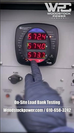 We Perform On-Site Load Bank Testing