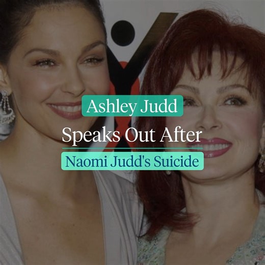 18K views · 333 reactions | Ashley Judd is speaking out about her mother Naomi Judd’s cause of death and struggles with severe depression. “The lie that the disease told her was so convincing," Judd said in an emotional interview. | Sharecare | Facebook