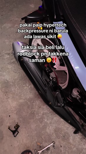 Ciri Paip Hypertech Backpressure untuk Motor