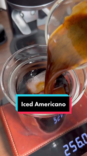 #ad Iced Blk. Water Americano 😄@blk.water #blkwater