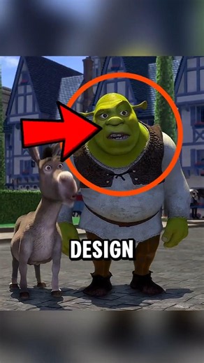 THE ORIGINAL DESIGN OF SHREK WAS TERRIFYING 😨
