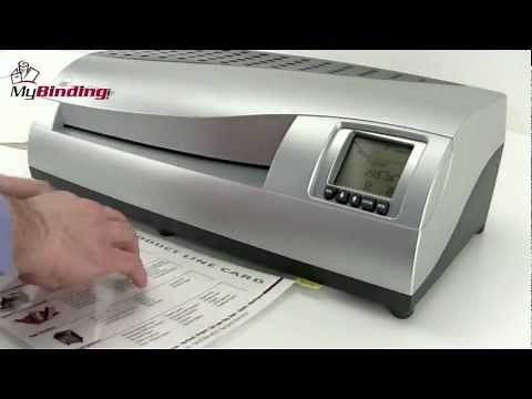 GBC HeatSeal H535 Turbo Pouch Laminator Demo
