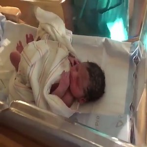 Bathing a newborn for the first time in the hospital #Newborn #Baby #CuteBaby | Super Babies