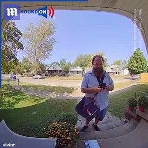 This mailman delivers something more important than letters! 😍 | Daily Mail Video