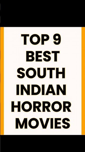 TOP 9 BEST SOUTH INDIAN HORROR MOVIES IN HINDI DUBBED 😨👻🤯