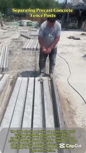 Efficient Production of Modular Concrete Fencing