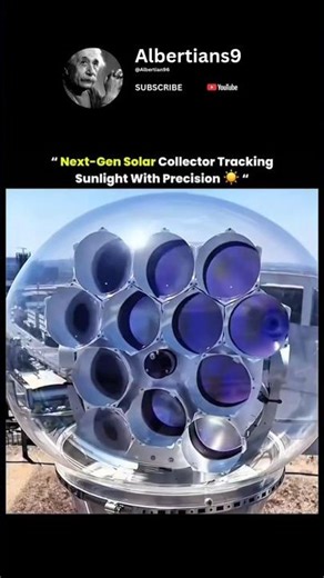 This Solar Collector 😱Never Misses Sunlight – Insane Tracking Tech! #experiment #science #physics