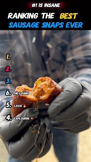 Ranking The Best Sausage Snaps Ever 😱 NEW #usa