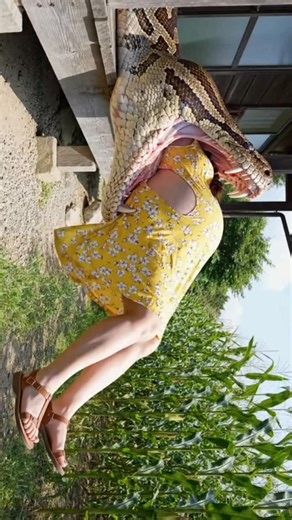 Geo on Instagram: "Giant Snake vs. Hero Dog: Pregnant Woman Rescue Mission! 🐍🐕 😱 HEART-STOPPING MOMENT! A peaceful afternoon turns into a nightmare when a pregnant woman is attacked by a GIANT SNAKE in her own garden! 🐍 But she has a guardian angel... her brave Golden Retriever! 🐕 Watch the incredible story unfold as this loyal dog faces a monster to save his owner. Witness the unbelievable intelligence of man's best friend as he races through town to find the husband at a construction site