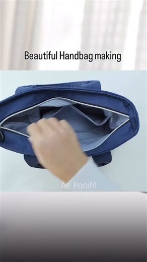 handcraft works on Instagram: "Elegant bag making tutorial"