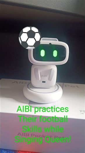 AIBI getting ready for the World cup #worldcup #usa2026 #football #aibi #robot #queen #trending