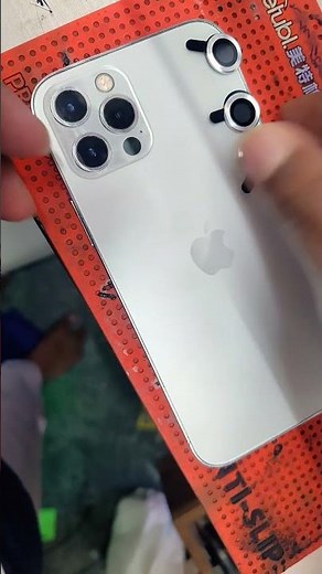 iphone 12 pro install camera lens protector for#iphone12 #viralvideo #smartphone
