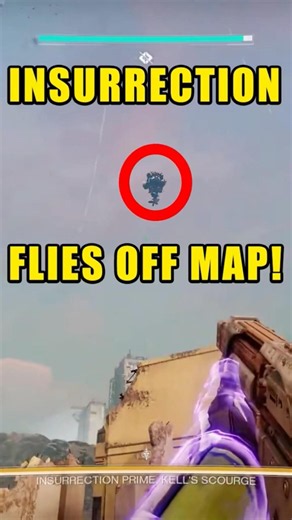 Insurrection Prime Goes FLYING OFF THE MAP! #destiny2