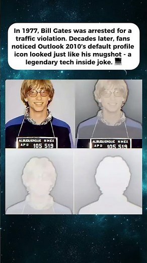 Bill Gates’ Mugshot Became Microsoft’s Hidden Easter Egg? 😄💻