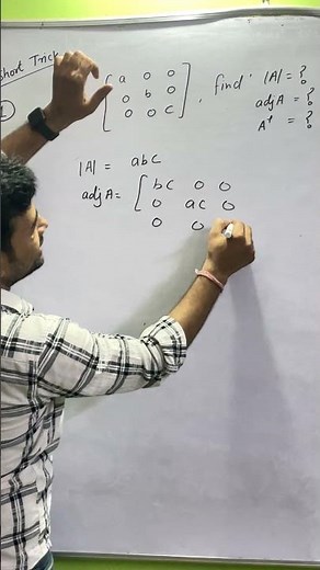 CBSE Board Maths Most Important Topic 📚 | Determinant, Adjoint Matrix & Inverse in One Video”#cbse