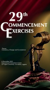 85K views · 1.9K reactions | From Your UPOU Faculty, With Pride As you step into a new chapter, your professors share their heartfelt messages of support and celebration. Here’s to you, Class of 2025. Your hard work has inspired us all. Congratulations, graduates! #UPOpenUniversity #UPOUGraduation2025 #UPOU29thCommencementExercises | UP Open University (UPOU) | Facebook