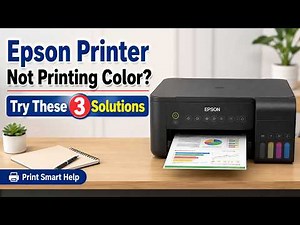 Epson Printer Printing Black Instead of Color? Try These 3 Solutions
