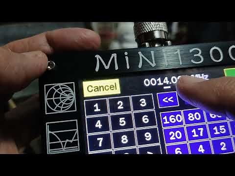 Mini 1300天線分析儀基本操作( 3 )vr2zgr 2023y