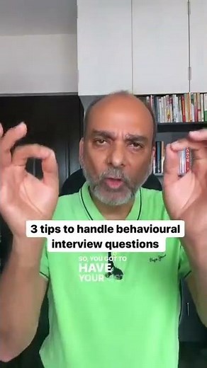 3 tips to handle behavioural interview questions #shorts
