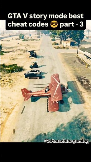 GTA V story mode best cheat codes 😎 part - 3 gta v story mode cheat 😱 #gta #gta5 #shorts
