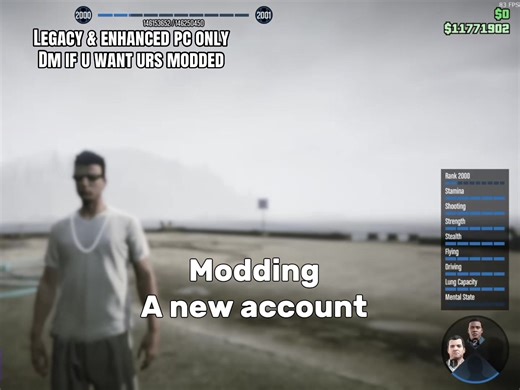 GTA 5 Online Modded Accounts for Legacy & Enhanced PC