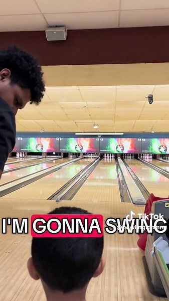 Bowling Fun with My Boy: Up Close Action