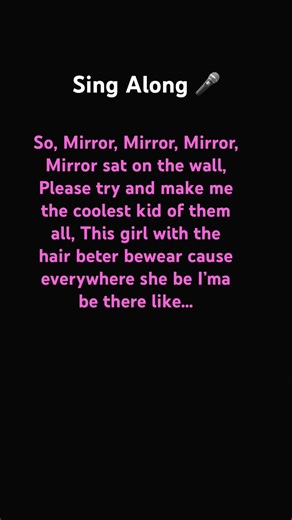 Sing along 🎤🎵🎶