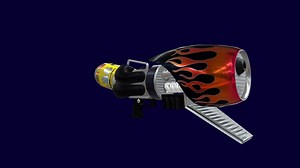 Nintendo Switch - Splatoon 3 - Range Blaster - Download Free 3D model by ThePinguFan2006 (@bobblackstock1)