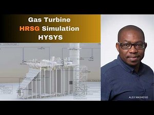 HYSYS Gas Turbine HRSG Simulation | Economiser, Evaporator & Superheater Model