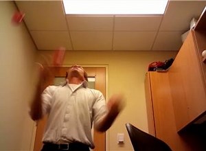 Most Catches Juggling Five Dube 2.25-Pound Exerballs