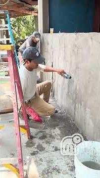 Avance de la cocina de mis abuelitos, revocaron toda la parte de afuera, quitaron las ventanas!