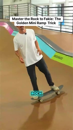 Mastering the Rock to Fakie on a Mini Ramp